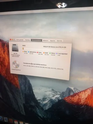 Ordenador Apple iMac Plata a1225