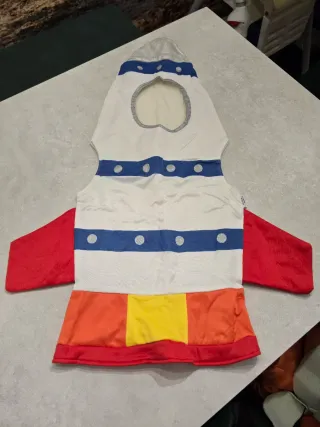 Disfraz cohete talla 1-2 años