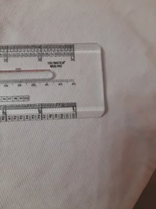 Regla de cálculo transparente IDE/MATICA