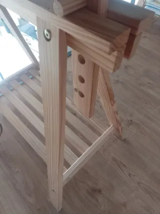 Cavalletti in legno regolabili
