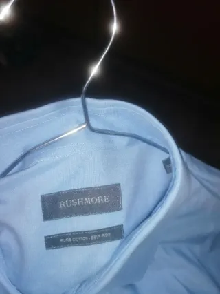 Camisa Rushmore Azul Hombre