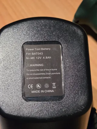 Taladro Bosch PSR 12 VE-2 con maletín