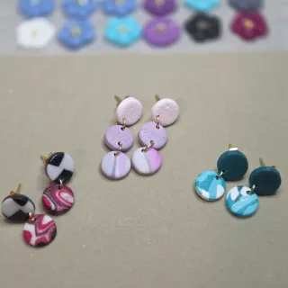 Pack Pendientes Arcilla Polimérica