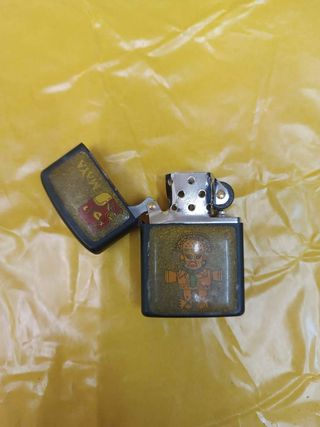 Set 3 accendini Champ a benzina tipo Zippo