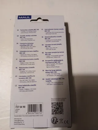 Calculadora Científica MAUL MSC 240