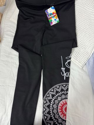Legging Desigual Alhama Negro Talla M