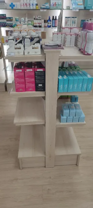 Estantería góndola expositora