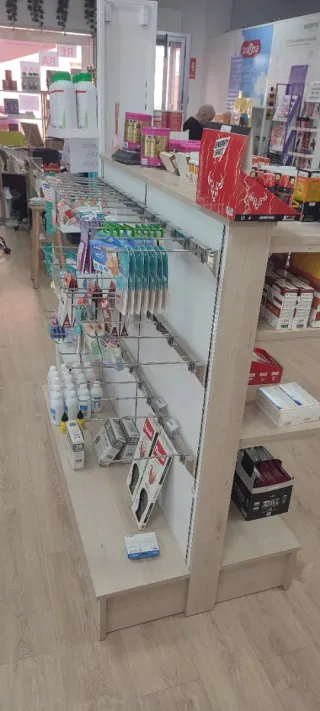 Estantería góndola expositora