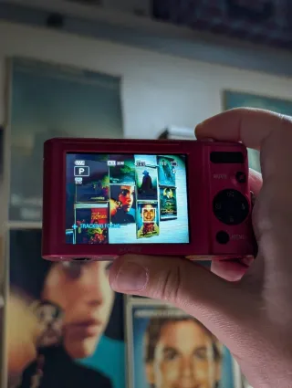 Cámara Sony Cybershot W810 Rosa