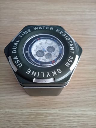 Reloj SKYLINE Dual Time Water Resistant