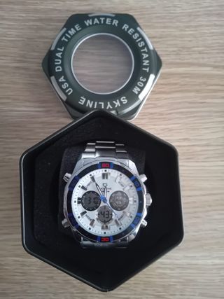 Reloj SKYLINE Dual Time Water Resistant