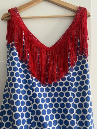 Vestido de flamenca lunares