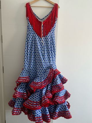 Vestido de flamenca lunares