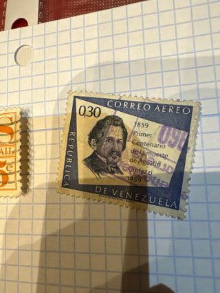Sellos del mundo: USA, Venezuela, Cuba
