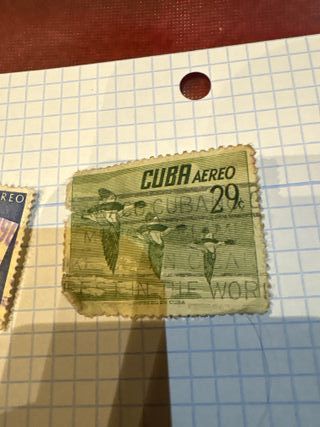 Sellos del mundo: USA, Venezuela, Cuba