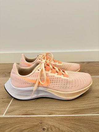 Zapatillas Nike Running Naranja y Rosa