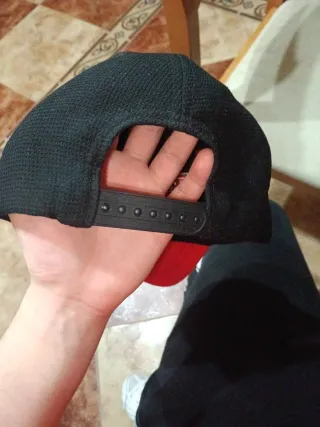 Gorra Chicago Bulls Negra y Roja