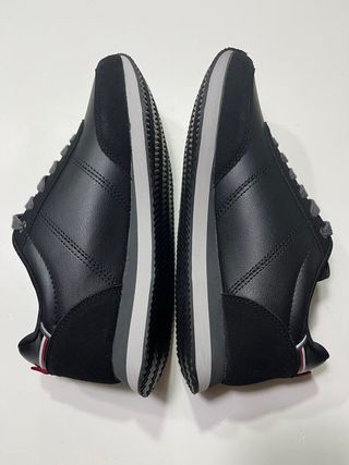 Sapatilhas U.S. Grand Polo Pretas e Cinza