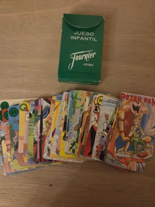 Juego de cartas Peter Pan y los piratas