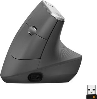 Logitech MX Vertical Ratón Inalámbrico Ergonómico,