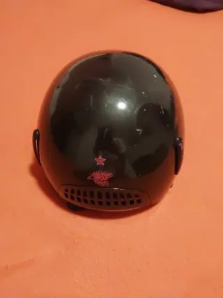 Casco de esquí infantil negro