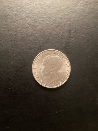 Moneta 20 Dinara 1938 argento