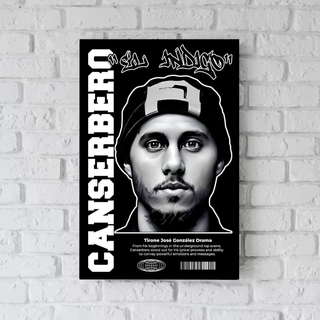 Placa Aluminio Canserbero El Indigo