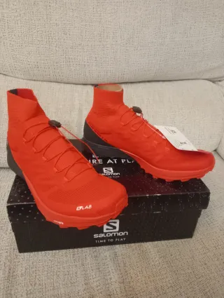 Zapatillas Salomon Trial Running Rojas