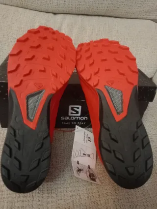 Zapatillas Salomon Trial Running Rojas