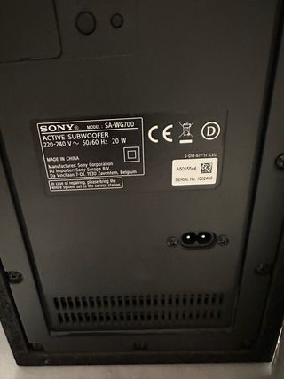 Barra de Sonido Sony