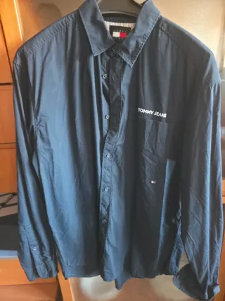 Camisa Tommy Hilfiger Azul Marino