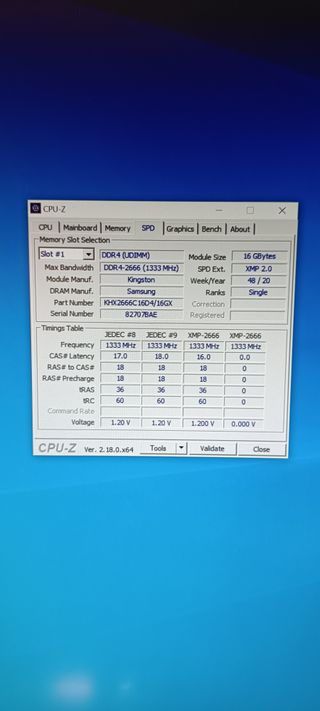 Kingston HyperX Fury DDR4 16GB a 2666Mhz