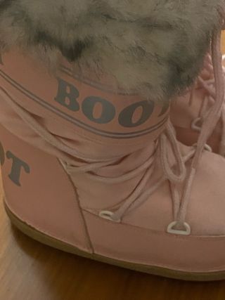 Botas de descanso para esquí rosas boot t