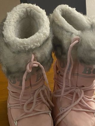 Botas de descanso para esquí rosas boot t