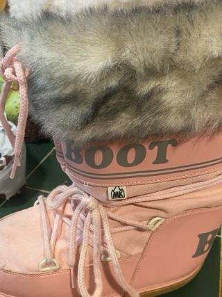 Botas de descanso para esquí rosas boot t