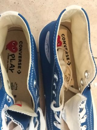 Converse x Comme des Garçons  Azul Talla 41.5