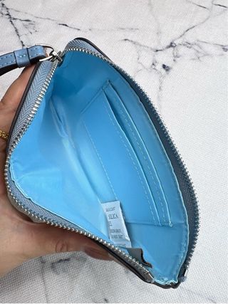 Cartera Coach Marrón y Negra