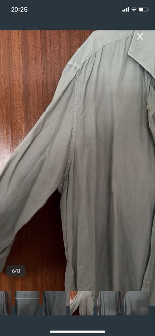 Camisa Scalpers Gris Talla XXL