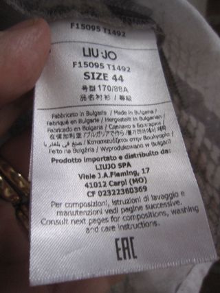 Camicia Liu Jo voile cotone tg 44