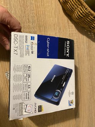 Sony Cyber-Shot DSC-TX7 Cámara Digital Roja W