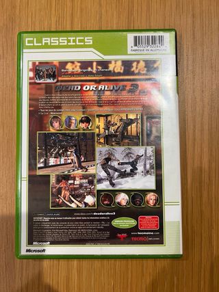 Dead or Alive 3 Xbox Classics