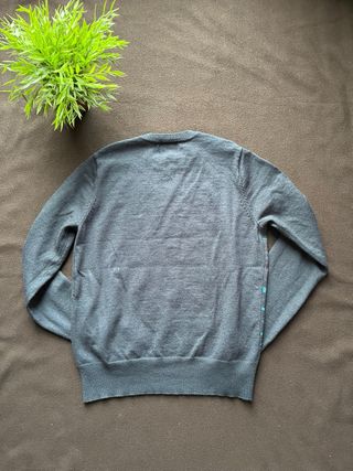 Jersey Jack & Jones cuadros azul y rojo vintage