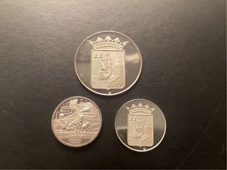 Medaglie spagnole certificate in argento 1000/1000