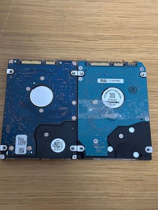 Pack 2 Discos Duros 500GB Hitachi Toshiba