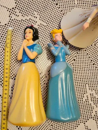 Set 3 Pz Biancaneve, Cenerentola, Anna Frozen