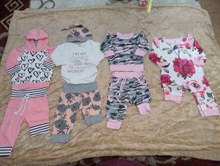 Ropa bebé niña 12-18 meses pack 2