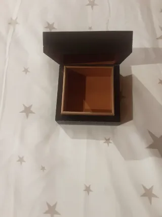 Caja Madera Tallada Vintage Arte Polaco