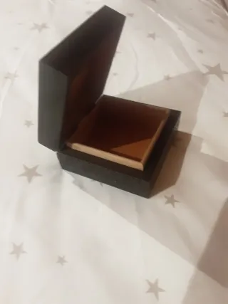 Caja Madera Tallada Vintage Arte Polaco