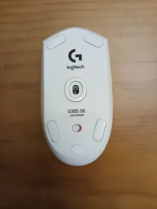 Ratón Inalámbrico Logitech G305 SE Blanco/Amarillo