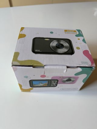 Cámara Digital Rosa 44MP 16X Zoom